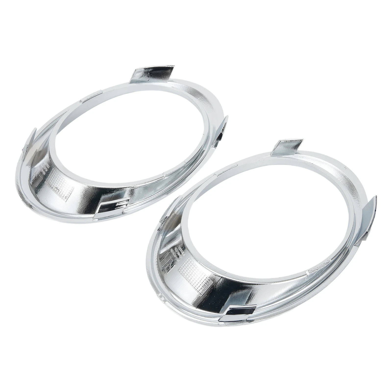 

Pair Front Left & Right Chrome Fog Lamp Bezel Trim Ring For Ford Fusion 2013-16 Car Accessories High-quality Lamp Guards