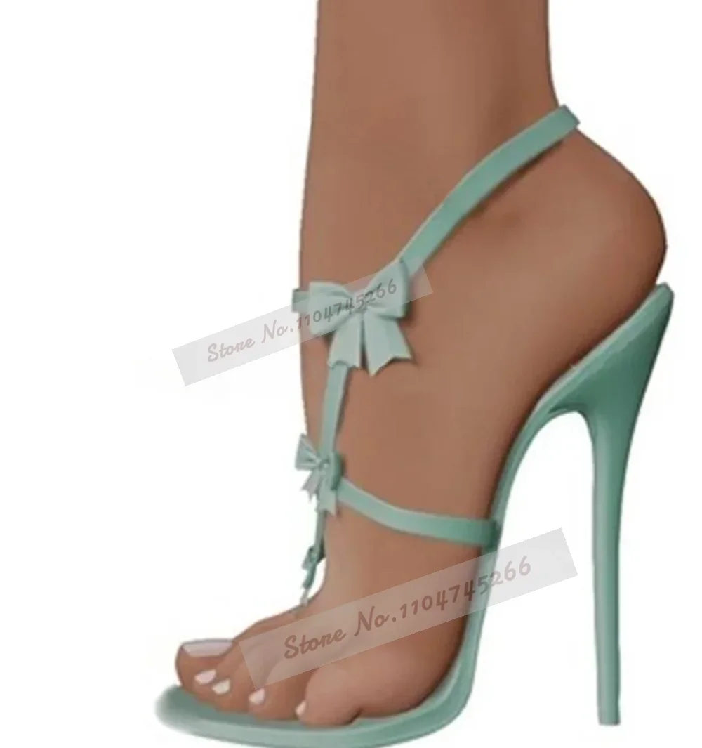 mint green dress sandals Mint Chiffon Rainier Caftan Gown main image 1