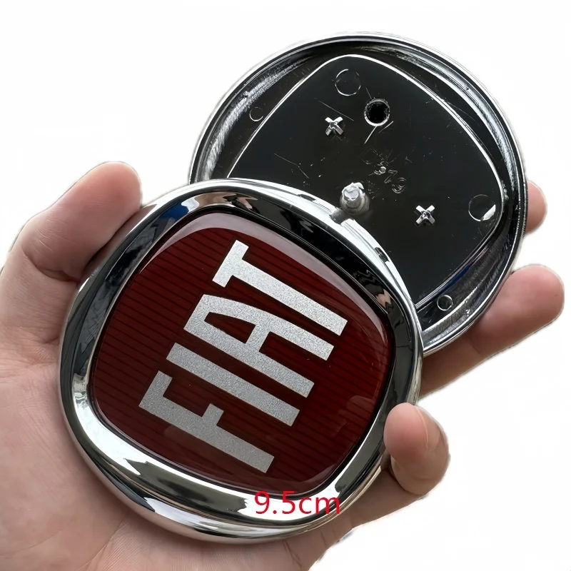 Car Emblem 95mm 3pin Car Front Hood Fiat Grille Accessories for FIAT Grande Punto etc.