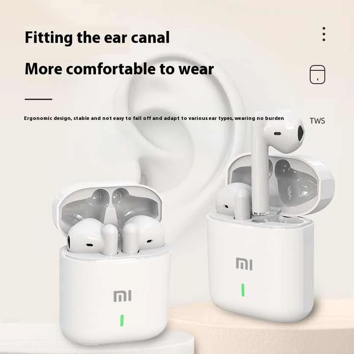 Original Xiaomi V77 Bluetooth Headset Wireless Earphones Bluetooth Headphones True Stereo Sport Game Earbuds With Mic, Alina Gadgets