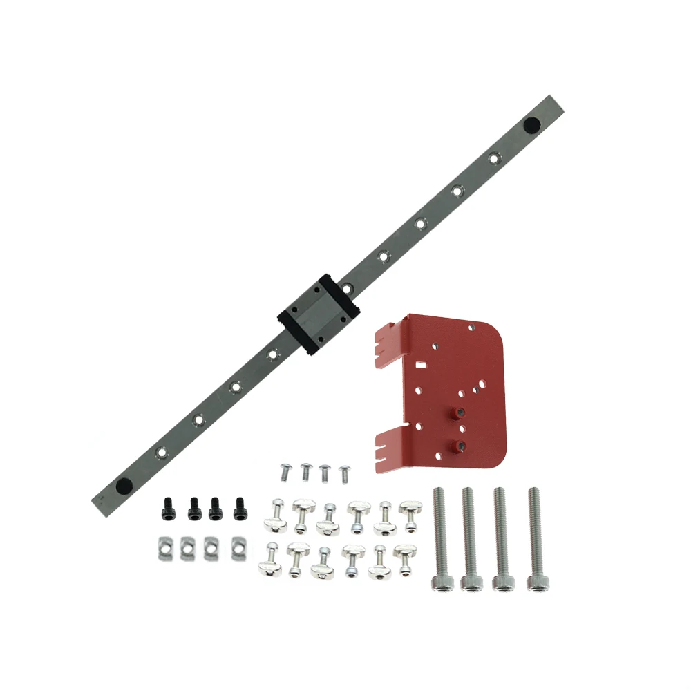 1Set 3D printer accessories ENDER3 V2 CR-10 upgrading slide rail High precision abrasion proof