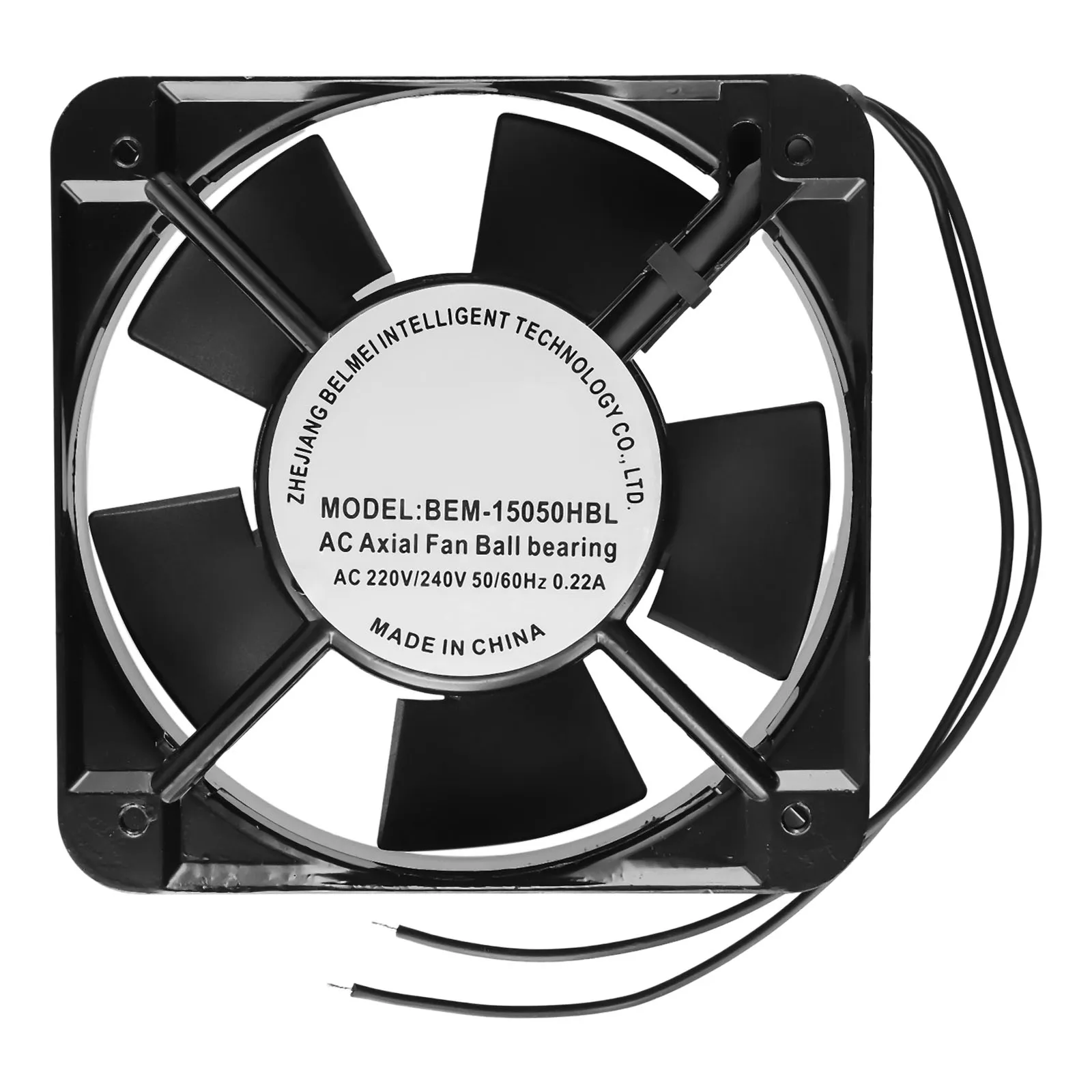 

ABS Plastic Cooling Fan Ventilator Exhaust Fans 80-150MM Cooling Fan Brushless Motor Chassis Fan Mute Fan 2PIN Grill Air Cooler