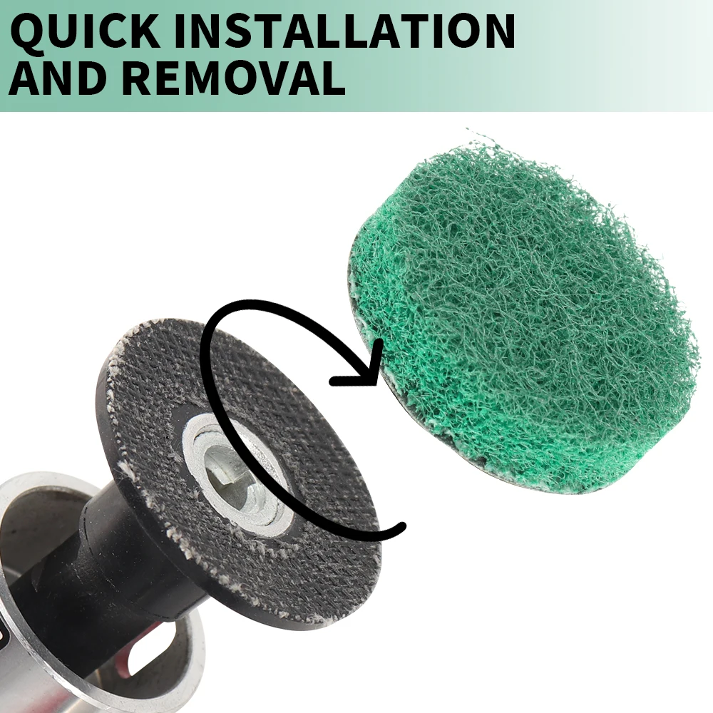 SI FANG 2/3 Zoll Roll Lock Schleifscheiben Pad für Holzbearbeitung Metall Drehwerkzeuge Oberflächenschleifen Polieren Schleifpapier – Detail 3