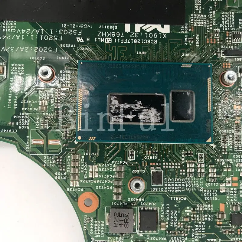Mainboard para Dell Latitude 3440 Computador Portátil Placa-mãe com Sr1en I34030u Cpu 100 Completo Testado Funcionando Bem Cn0rgv81 0rgv81 Rgv81 - Imagem 4