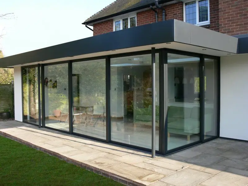 Lift Sliding Door Heavy Duty Big Vision Patio Door Thermal Break Aluminum Double Glass Sliding