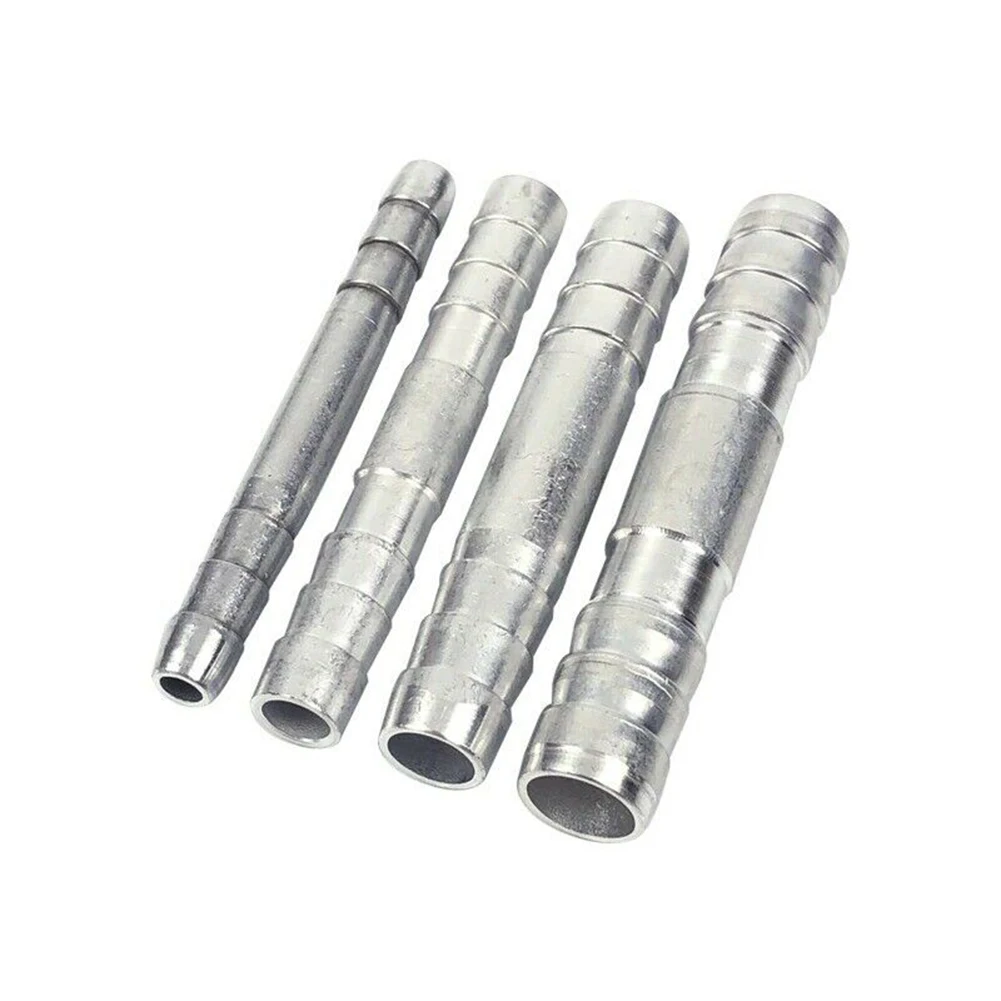 

A/C Refrigerant Hose Barb Fitting 3/8 1/2 5/8 3/4 Straight Splice Push In Fitting Aluminium #6 #8 #10 #12