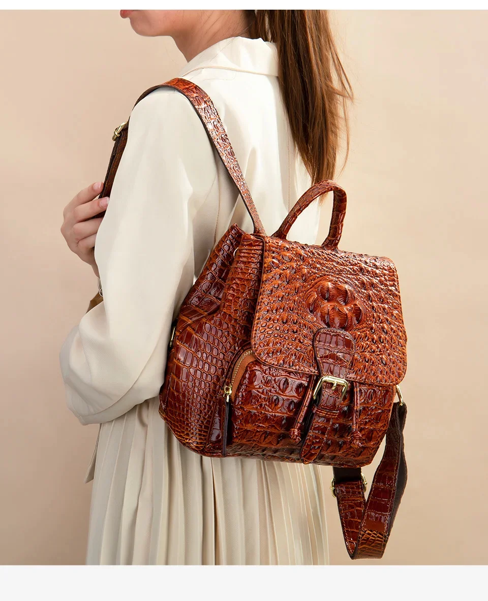 Vintage Genuine Leather Backpack