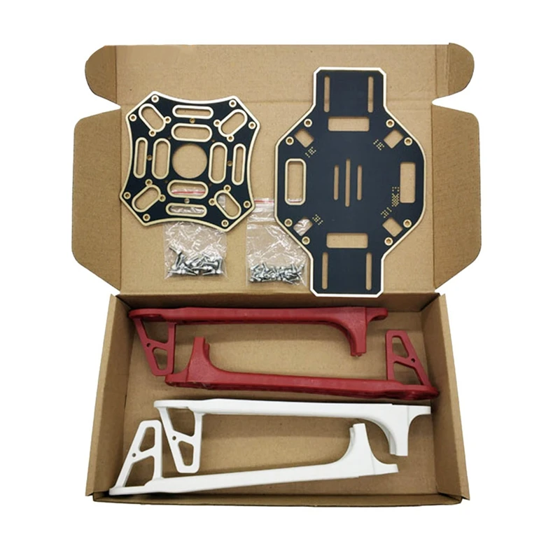 F450 Drone Frame Kit 4-Axis Airframe Quadcopter Frame Wheel With Landing Skid Gear For MK MWC RC Multicopter images - 6