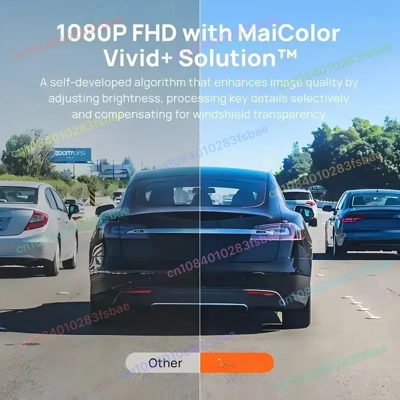 X200 카메라 24시간 주차 모니터링 EMMC 저장장치 AI 블랙박스 360 ° 풀 뷰X200 360도 풀 뷰 내장 GPS ADAS 차량용 DVR