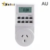 Digital Weekly Programmable Electrical Wall Plug-in Power Socket Timer Switch Outlet Time Clock Power Supply Accessories 2
