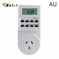 Digital Weekly Programmable Electrical Wall Plug-in Power Socket Timer Switch Outlet Time Clock Power Supply Accessories 2
