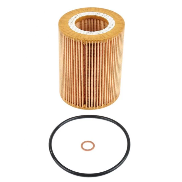 BMW E46 3-Series Oil Filter Kit, Mann OEM 11427512300