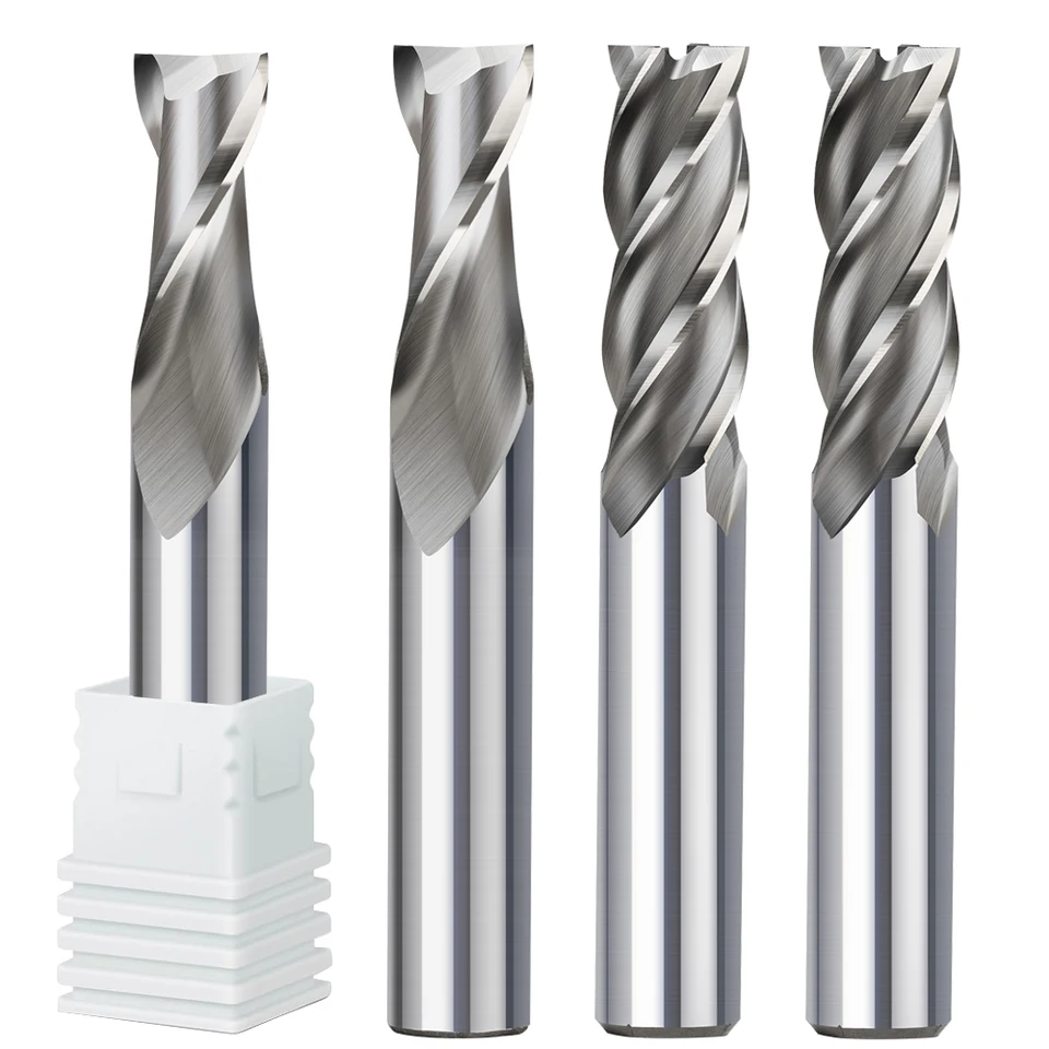 HSS-AL Straight End Mill Cutter - 2 Flute 14mm CNC Router Bit