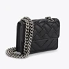 K G eagle head bag mini bag  thread color block glossy surface card holder one-shoulder crossbody chain bag for women 4