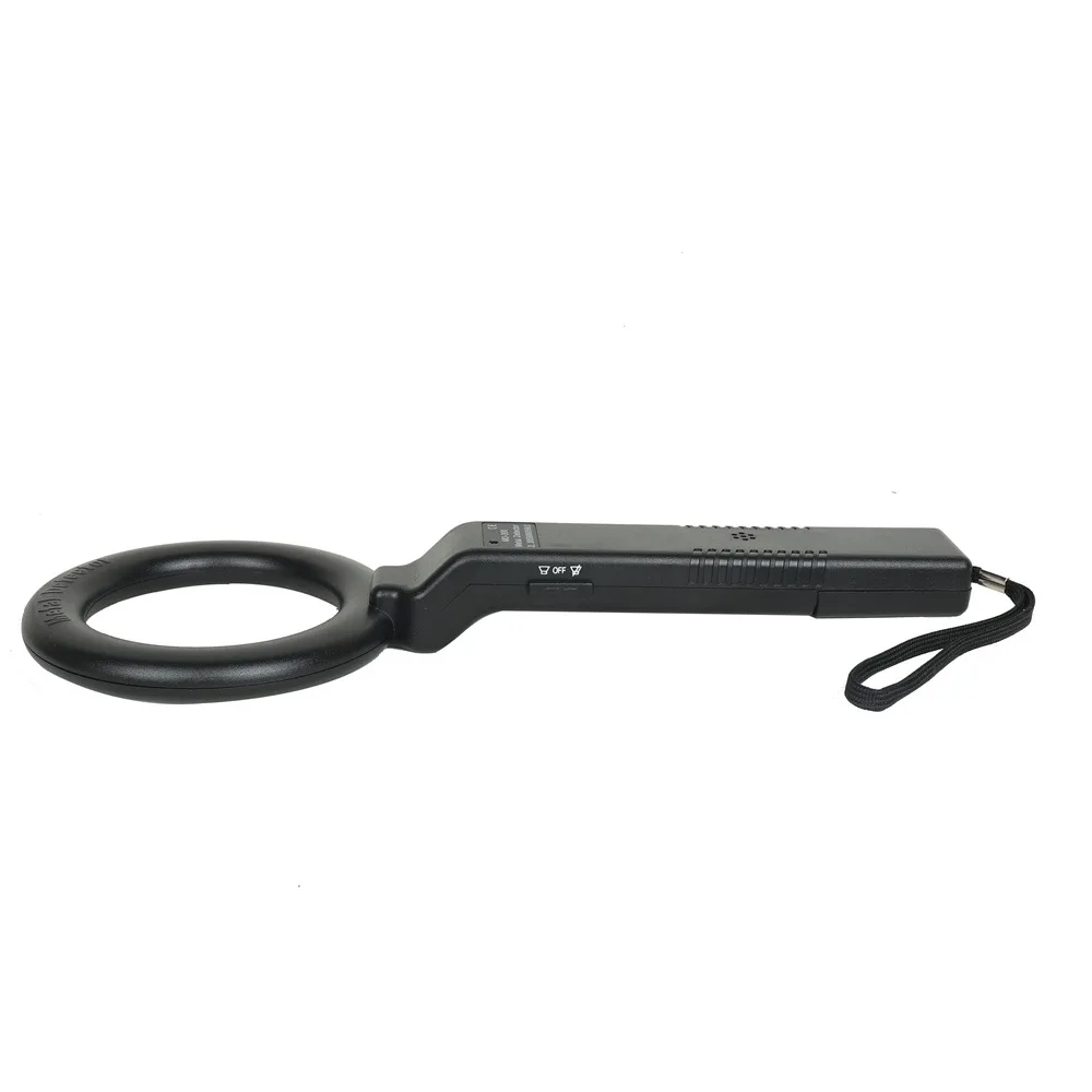 Metal Detector Electronic Metal Detecting Device Airport Security Detector 180&deg;Foldable Head with Light and Sound Alerts