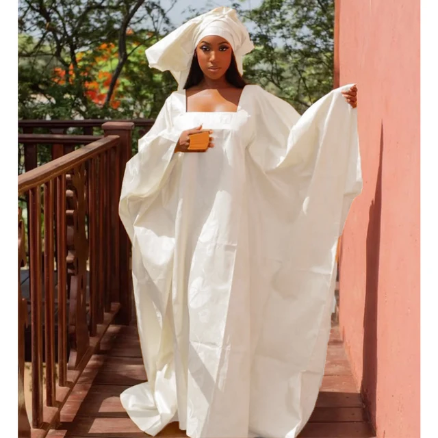 Bazin Riche Boubou Africain Femme Robe Africaine En Dentelle Pour