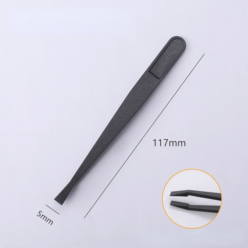Anti-static Plastic Tweezers Hard Plastic Tweezers Electronic Component Picker Multi-purpose Industrial 3pcs/lot tweezer tool,esd anti static tweezers