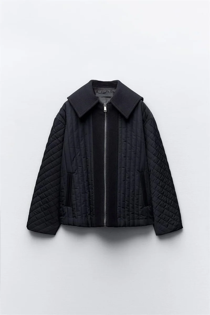 Рисунок 3 - Женская Стеганая куртка на молнии