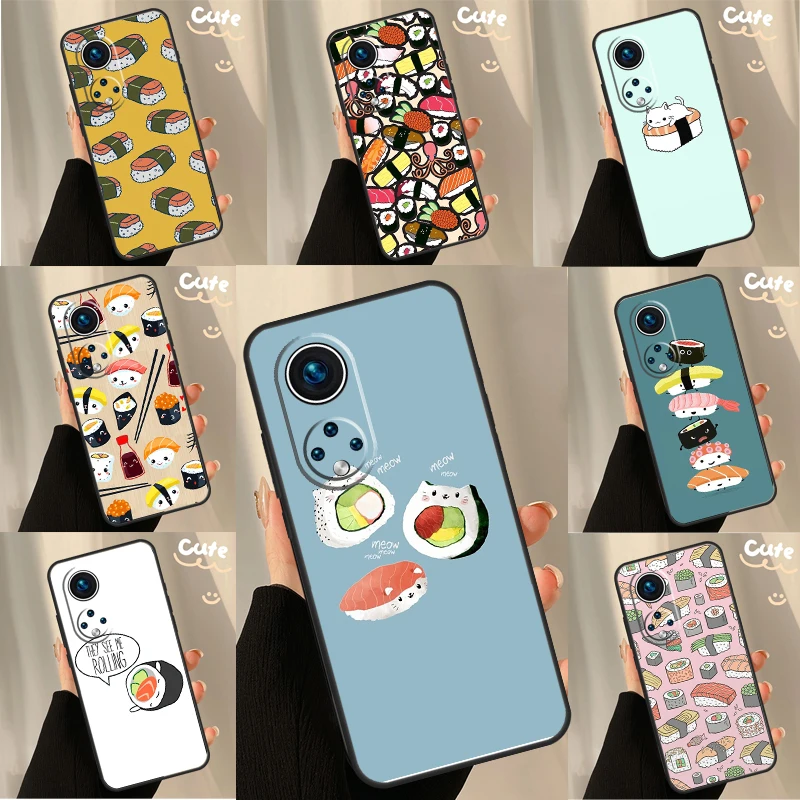 Sushi-Themed Durable Smartphone Cover