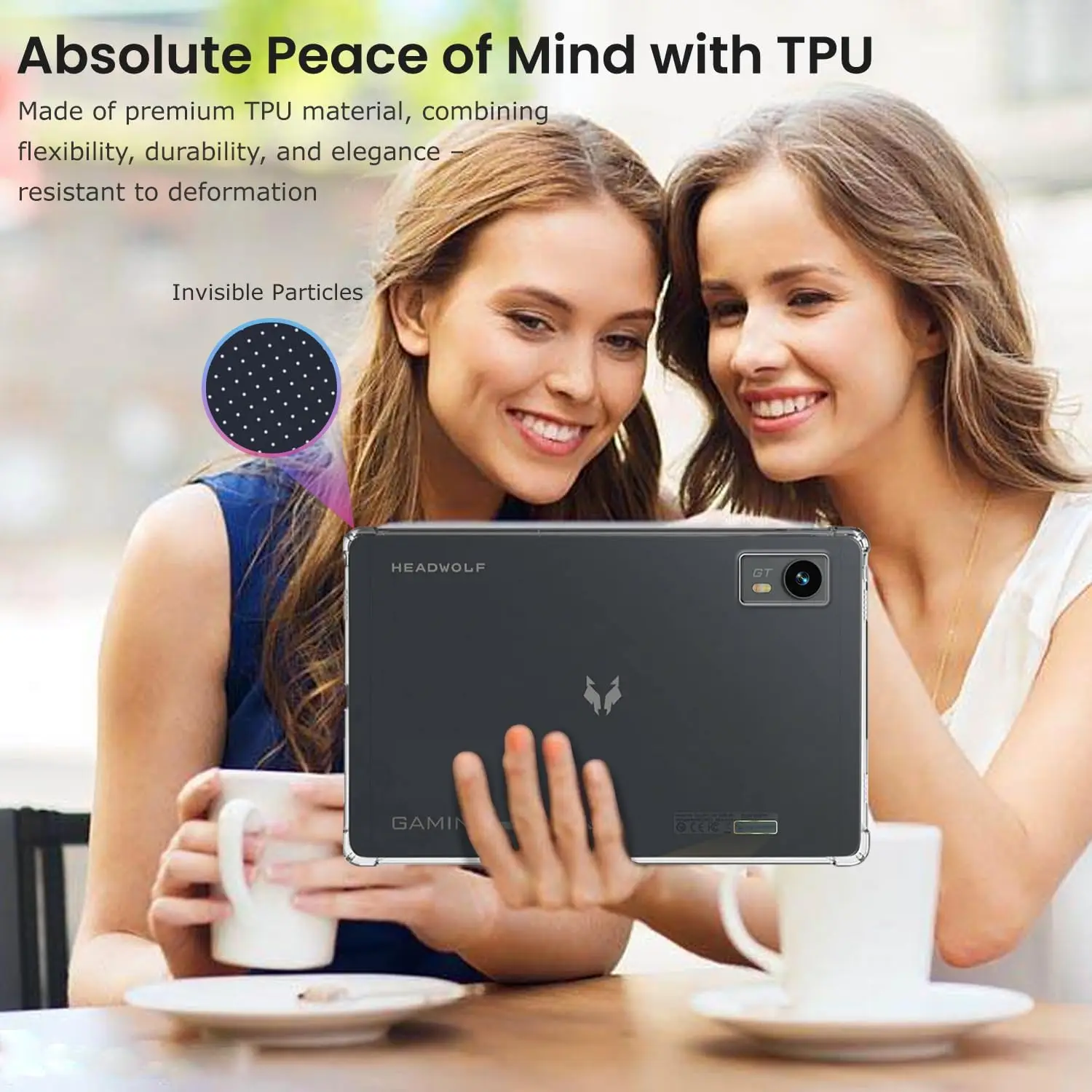 Slim Airbags Shockproof Clear TPU Back Cover