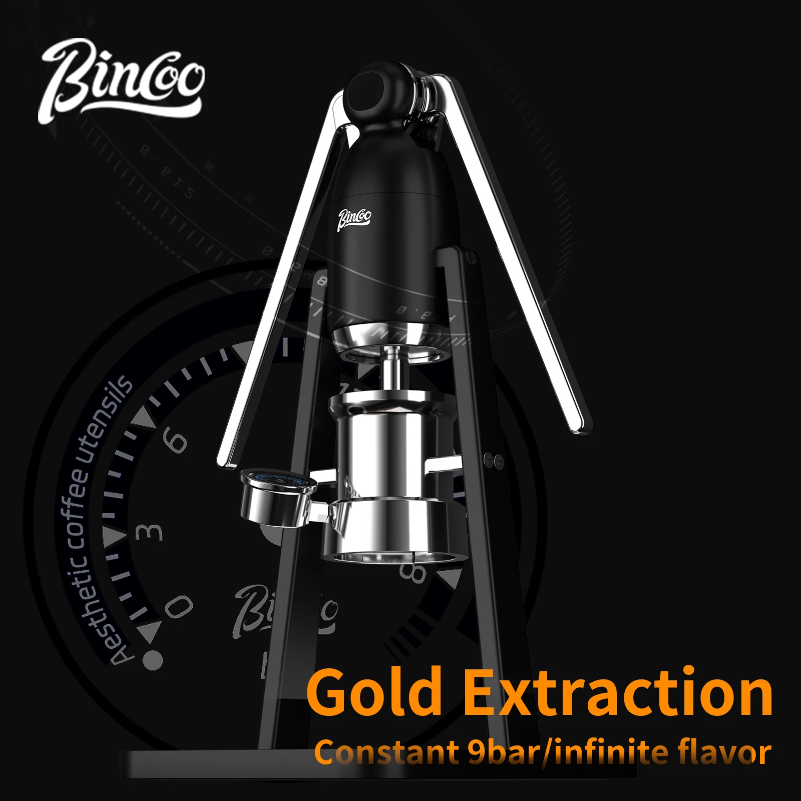 ماكينة قهوة يدوية فاخرة إيطالية- من بينكو