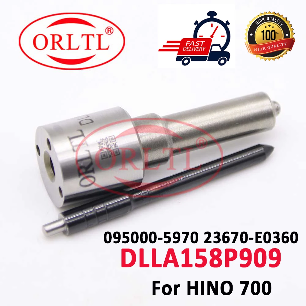 

ORLTL DLLA158P909 DLLA 158 P 909 Diesel Injector Nozzle DLLA 158 P909 DLLA 158P909 For HINO 095000-5972 0950005972 095000 5972