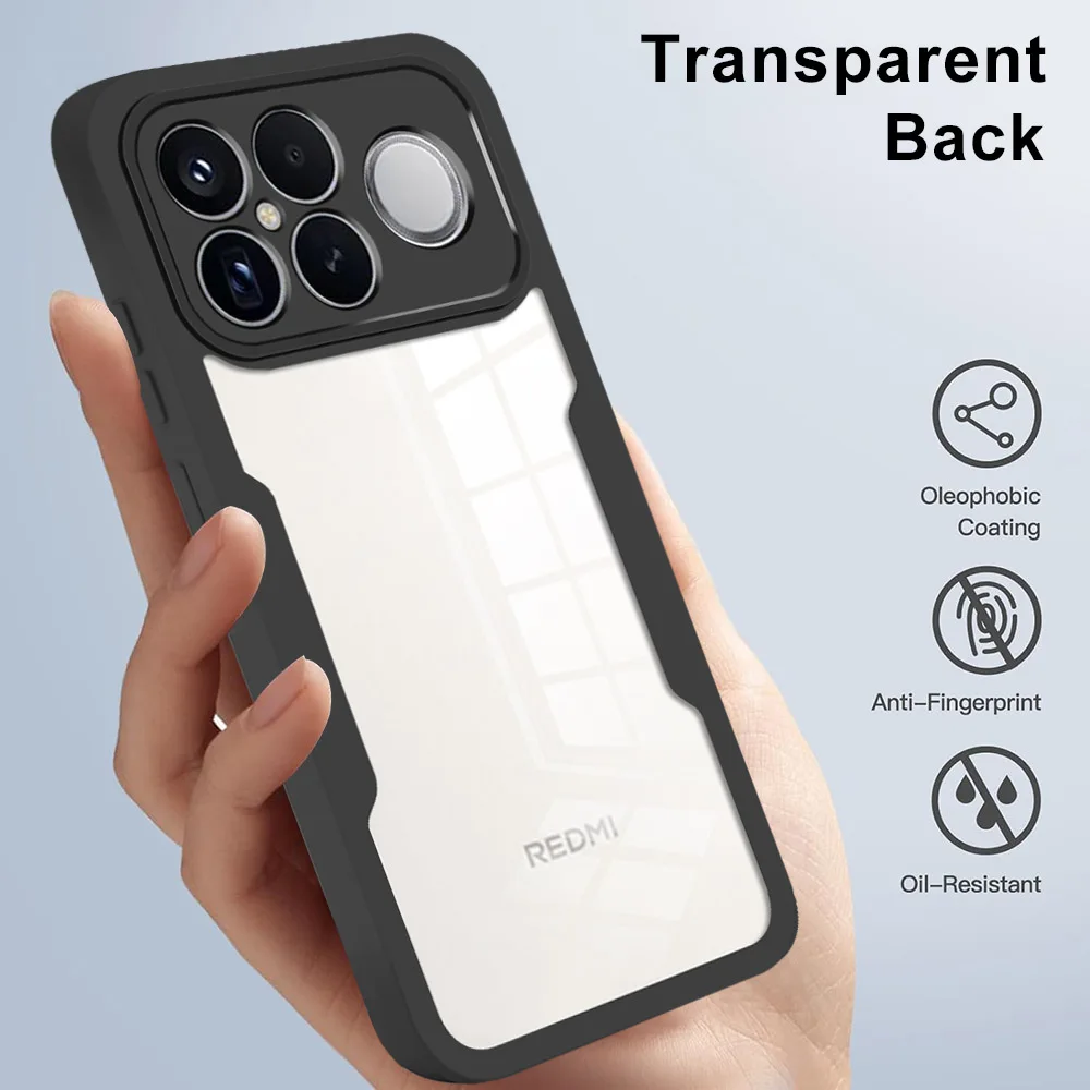 360 Custodia protettiva per tutto il corpo per POCO F8 Pro Cover Protettore per schermo incorporato Paraurti morbido Doppio lato Mi POCO F8 Ultra Custodia per telefono - immagine 5
