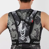 Reflective Running Backpack Mesh Breathable Hydration Backpack Lightweight Elastic Women Men Large Capacity for Jogging Fitness 6