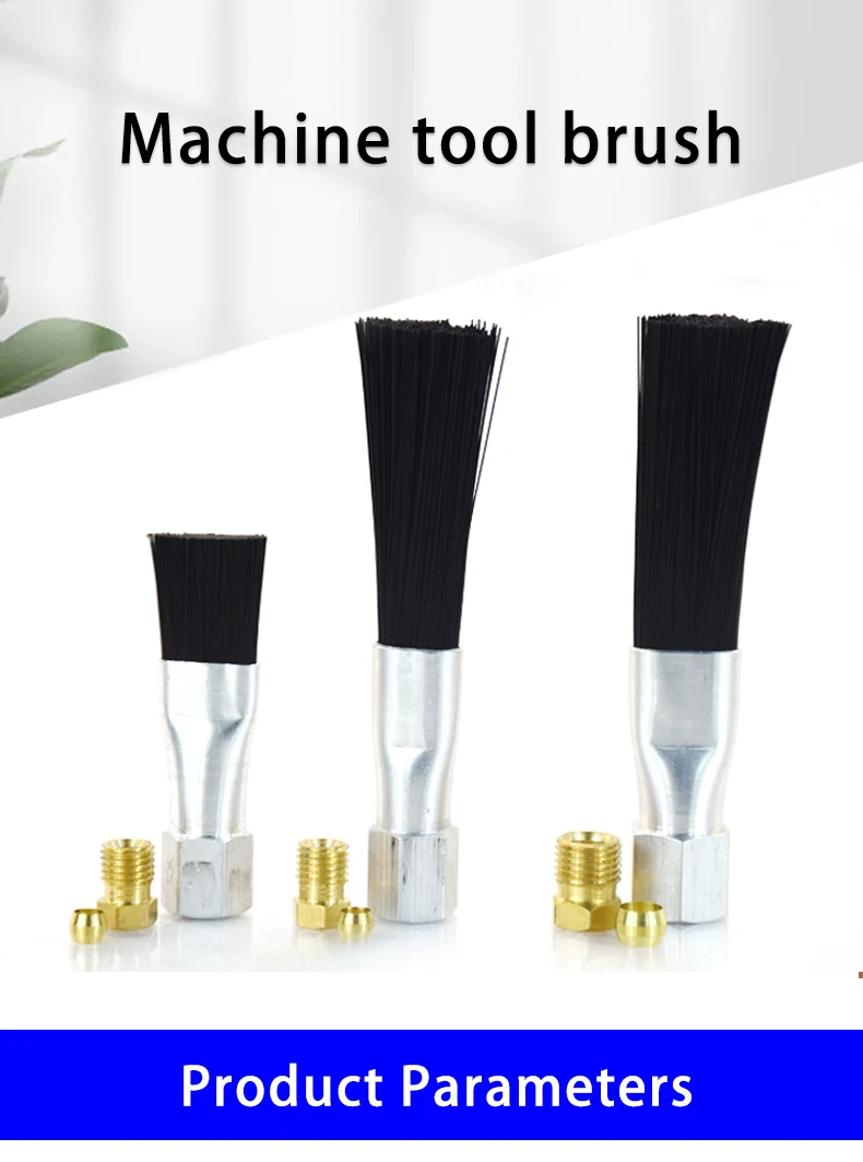 Schmierbürste für CNC-Maschinen | Nylon-Ölbürste mit R1/8-Gewinde für Führungsschiene und Rolltreppenkette | Automatisches Schmierwerkzeug – Detail 1