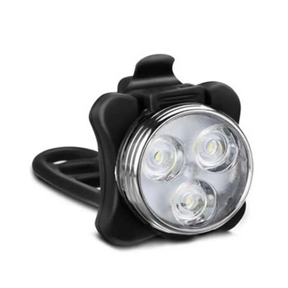 thumbnail image 1 of Luz trasera para bicicleta de 3 LED con clip para la cola de la bicicleta, recargable vía USB, accesorios para bicicleta, 1 of 5