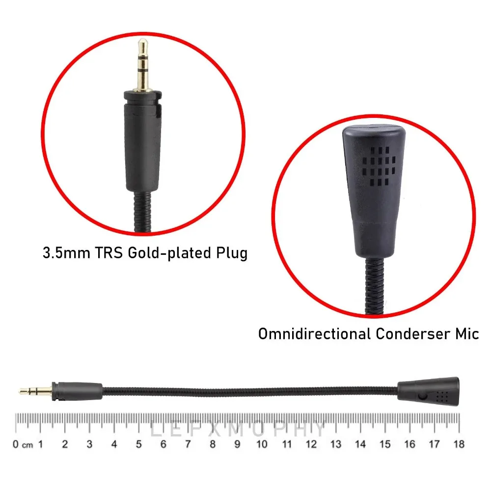 Replacement Mic Boom Microphone For Turtle Beach Ear Force XO 3 4 Stealth Recon 150 50 50X 50P 60P 300 100 320 Z60 400 Headsets
