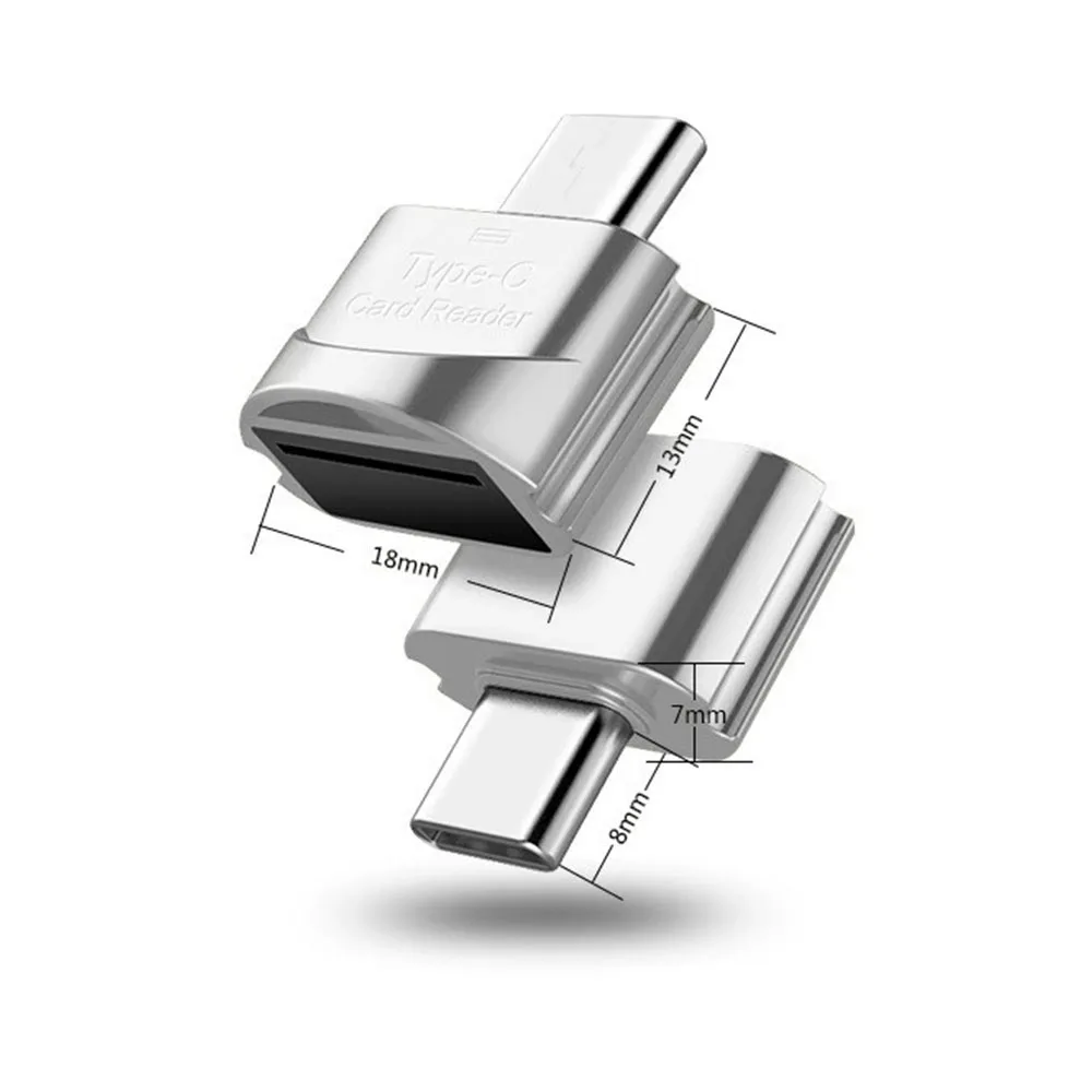 Type C To Micro-SD TF Adapter OTG USB Adapters Smart Memory Card Reader for Xiaomi Macbook,memory card,micro sd card,card adapter