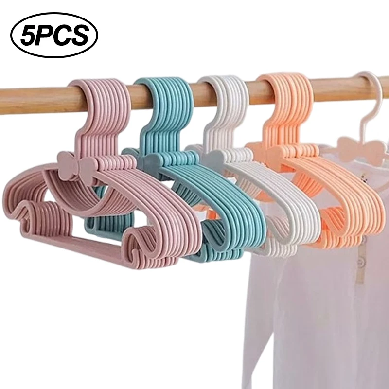 5Pcs Solid Wood Child Hangers Baby Suit Hanger Children Clothes Display  Cloakroom Storage Racks Laundry Drying Rack for Kids - AliExpress