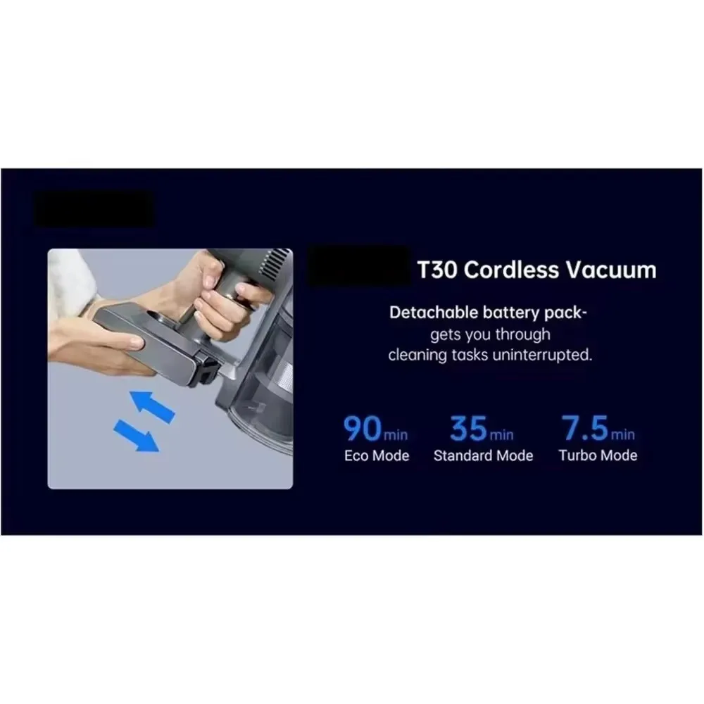 Batería de repuesto T30 para Xiaomi Dreame T30, accesorio de aspiradora inalámbrica de mano, paquete de batería recargable de io 5