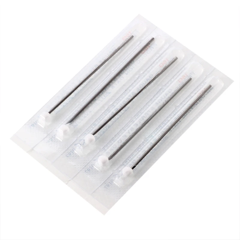 10-20Pcs/Set Body Piercing Kit Tools Needle Belly Tongue Eyebrow Nose Lip Ring