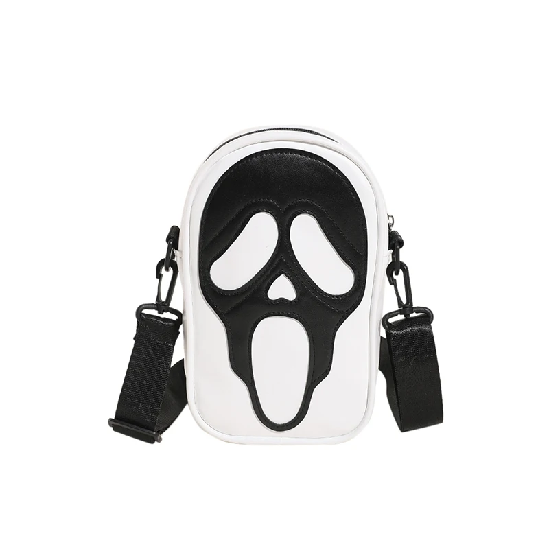 1pcs PU Leather Gothic Devil Halloween Unisex Personality Bags 7