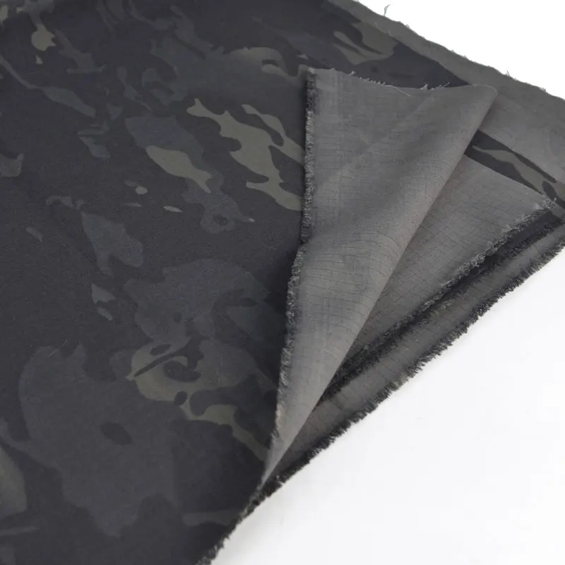 

1.5m Width Multicam Black Camouflage Fabric TC Plaids MC BK Cloth Quick Dry Breathable for DIY Camo Suits Tactical Clothes