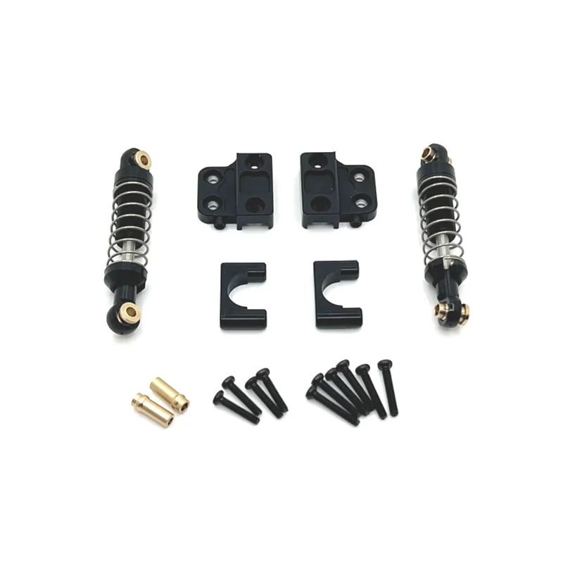 Enhanced Metal Chassis Gearbox Assembly with Pull Rod and Shock Absorber