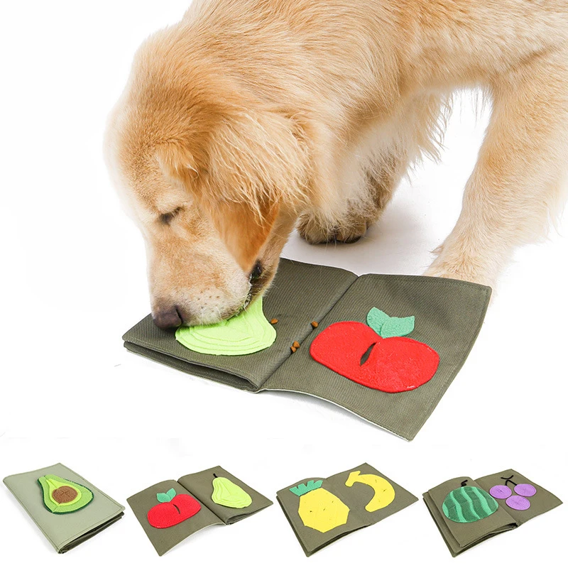 

Cute Sniffing Mat for Dogs, Book Leaking Food, Cute Sniffing, Sound Books, Reading Toys, Tibetan Food Books,Dogs Supplies