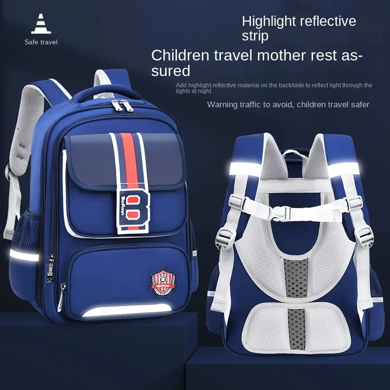 waterproof Children School Bags Girls boys Primary school backpack Orthopedic Backpack schoolbag kids book bag Mochila Infantil 4