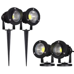 3W 5W 10W Outdoor Garden Landscape Light AC220V 110V DC12V LED Lawn Lamp COB Waterproof Lighting Led Light Garden Path Spotlight