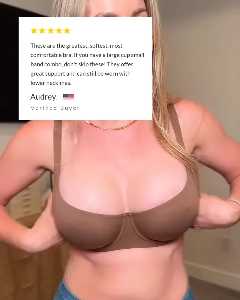 Large Size Underwire Full Support Seamless Unlined Balconette Bra Underwear Solid Color Comfortable Sports Yoga No Trace Bra 4