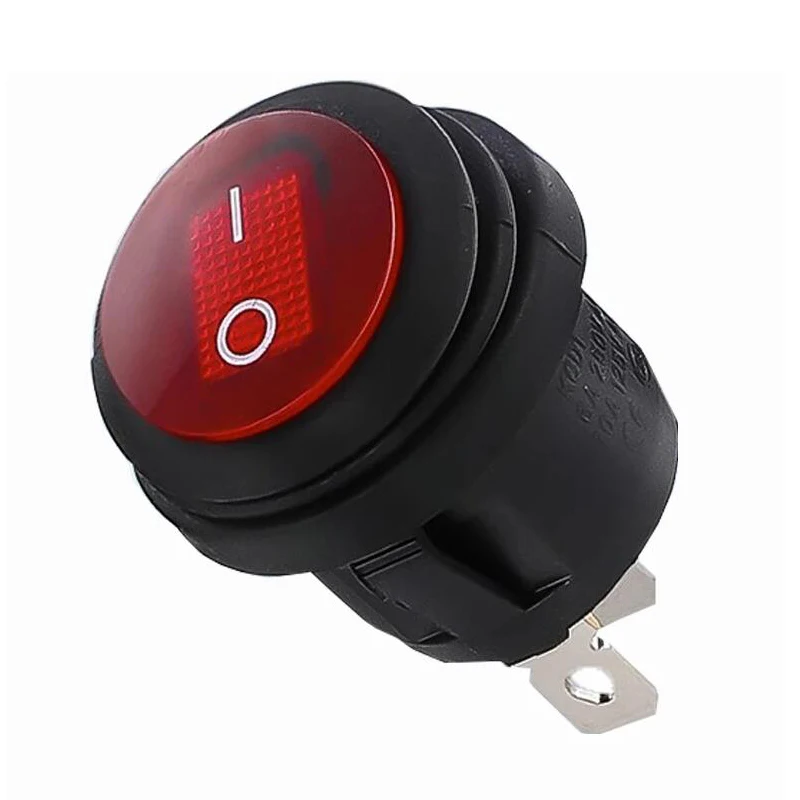 รูปสินค้า สวิตช์ไฟ LED กันน้ำ 12V/220V แบบ Rocker Switch