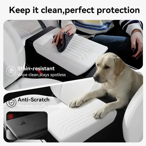 YZ  For Tesla Model Y YL Juniper Model 3 Highland TPE Armrest Cover Soft Case Center Arm Rest Pad Anti-scratch 2026 Accessories - Image 3