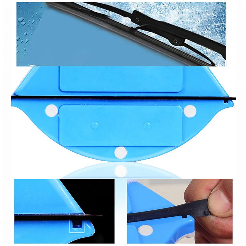 Magnetic Window Cleaner Brush Double Sided Glass Cleaning Tool with Strong Magnet for Home and High-Rise Window Cleaning