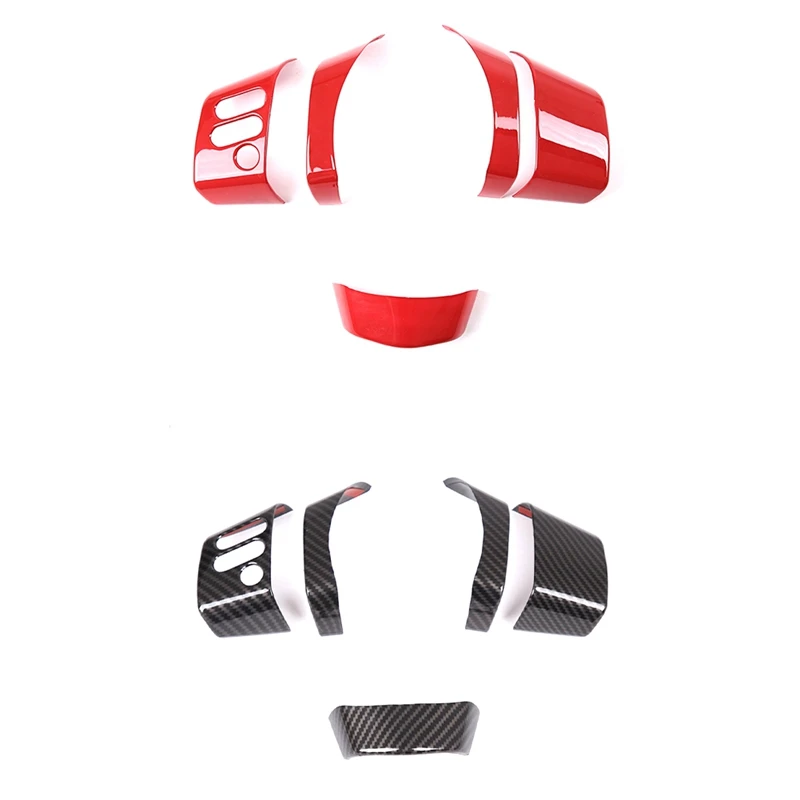 

AU05 -Steering Wheel Cover Button Decoration Stickers Trim For Toyota FJ Cruiser 2007-2021