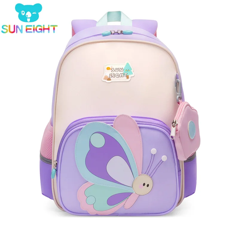 SUN EIGHT 2026 New Cartoon Backpacks Small Satchel For Kindergarden Students Strong Fabric 1