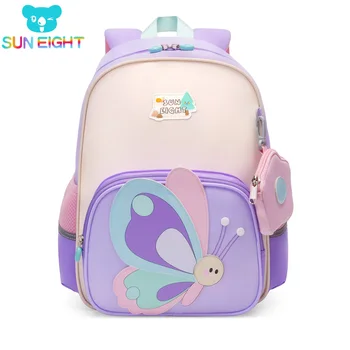 SUN EIGHT 2026 New Cartoon Backpacks Small Satchel For Kindergarden Students Strong Fabric 1