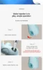 Water Gun Light Spray Machine Cartoon Bath Splashing Toys for Boys Kids Summer Outdoor Swimming Party Toy Children's Day Gifts 5