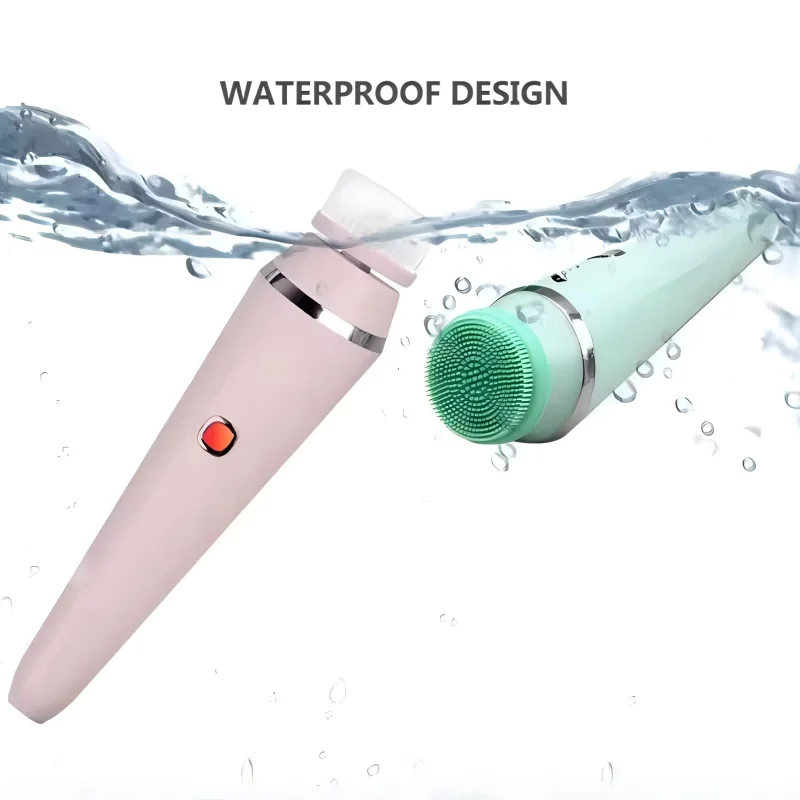 Waterproof IPX7 Deep Clean Facial Exfoliating Massager Brush